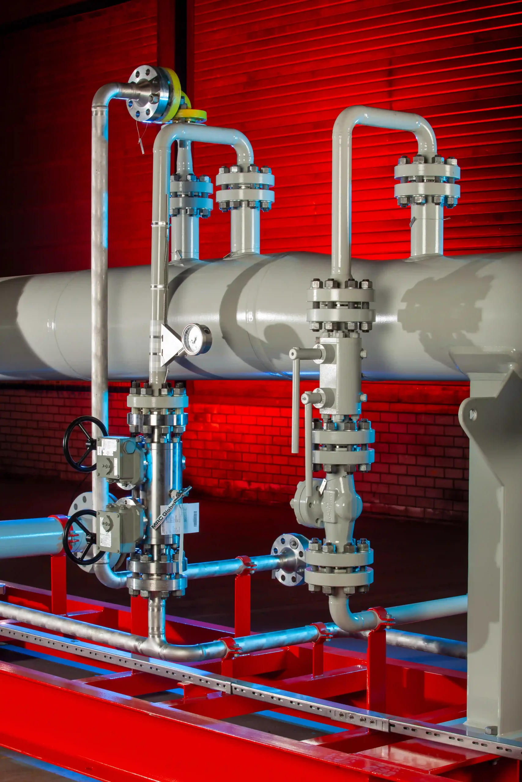 Pig Receiver Skid for CO2 pipeline | FB Group products