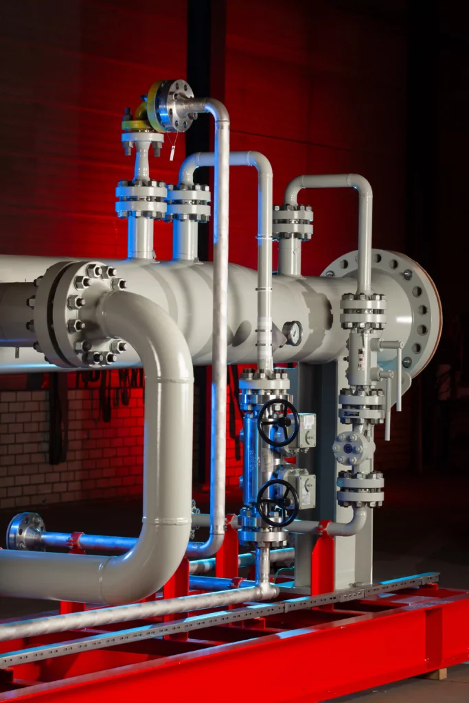 Pig Receiver Skid for CO2 pipeline | FB Group products